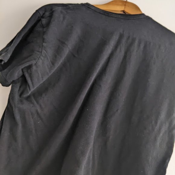 Five Four Black Logo T-Shirt Size M - Picture 3 of 6